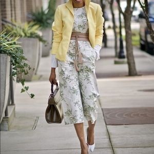 Antonio Melani floral printed sleeveless jumpsuit